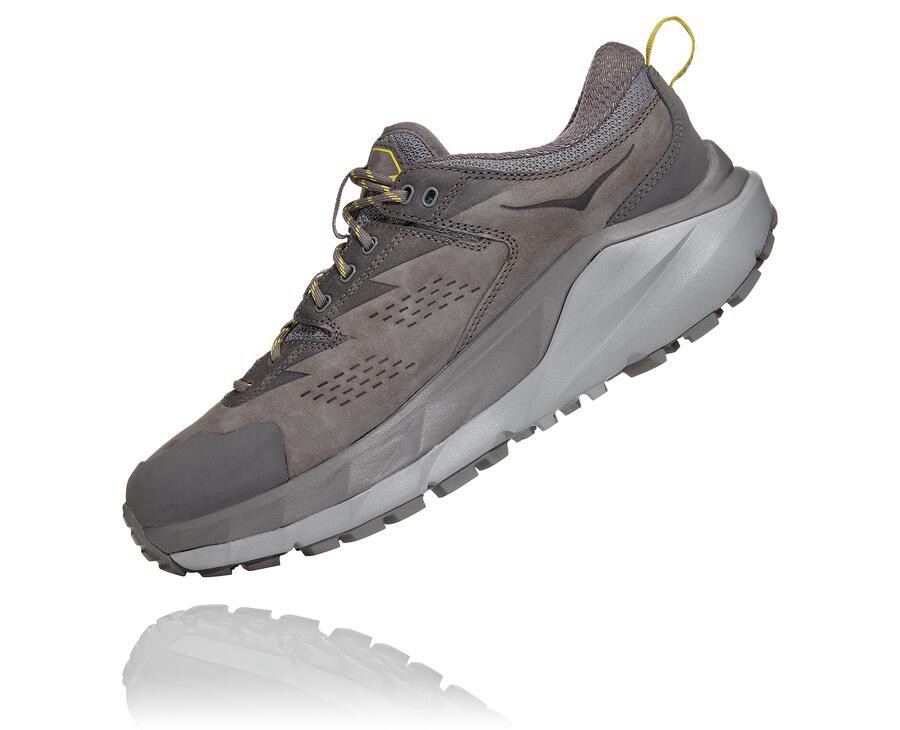 Hoka One One Trainers Mens Grey - Kaha Low GORE-TEX - 05974SOYM